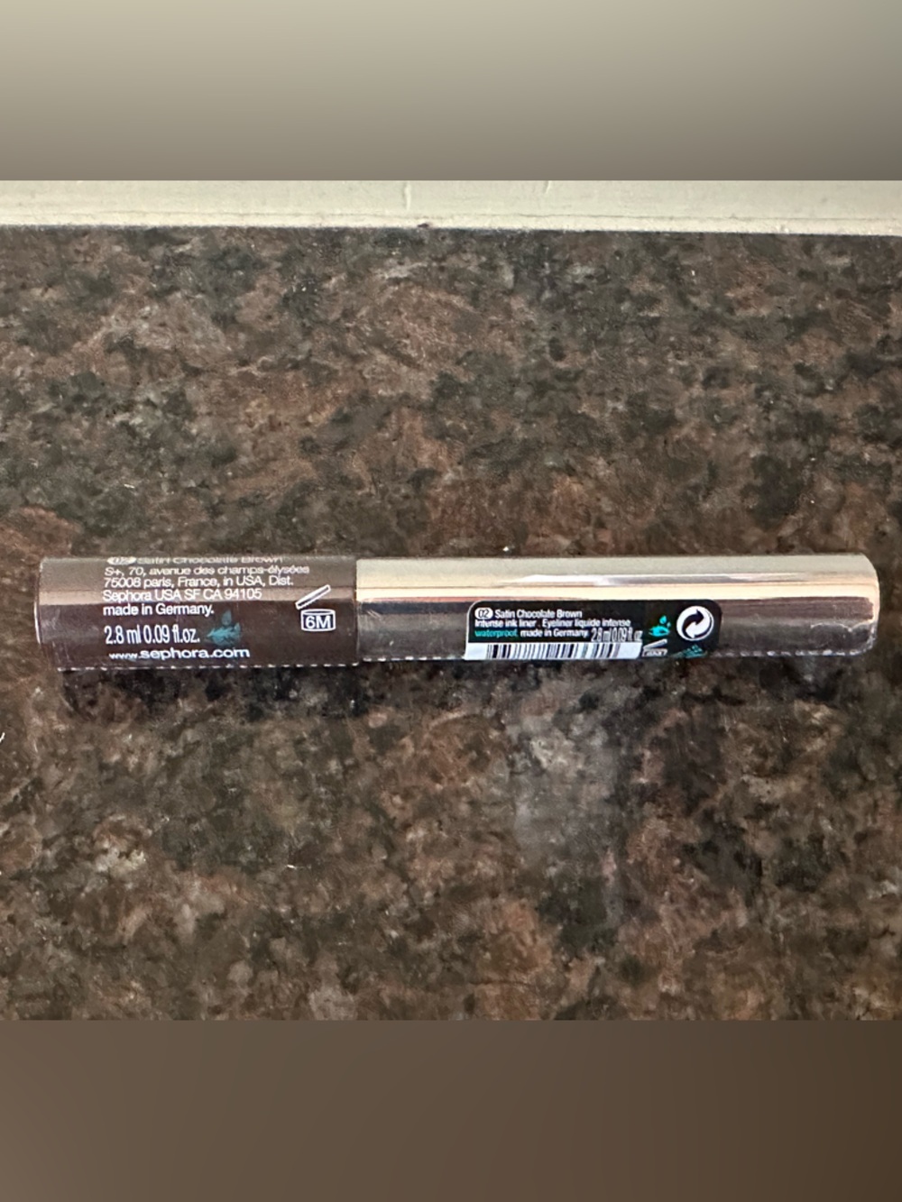 3/$20 Sephora Satin 02 Chocolate Brown Intense Ink Eye Liner
